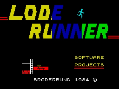 Screen ze hry Lode Runner