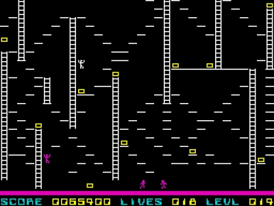 Screen ze hry Lode Runner