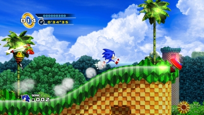 Artwork ke he Sonic 3D Blast