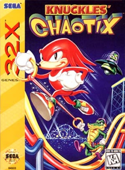 Obal hry Knuckles Chaotix