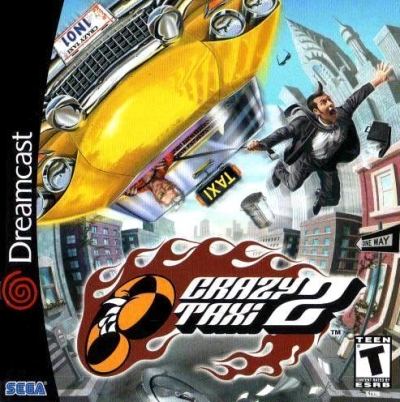 Obal hry Crazy Taxi 2