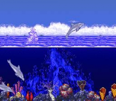 Screen ze hry Ecco the Dolphin