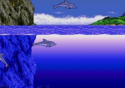 Screen ze hry Ecco the Dolphin