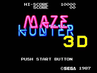 Screen ze hry Maze Hunter 3-D