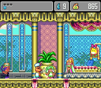 Screen ze hry Monster World IV