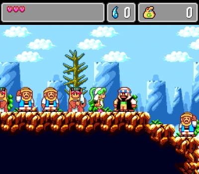 Screen ze hry Monster World IV