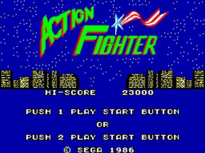 Screen ze hry Action Fighter