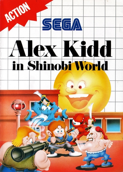 Obal hry Alex Kidd in Shinobi World