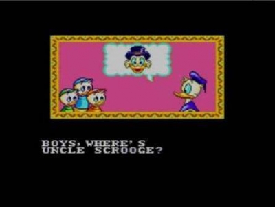 Screen ze hry Deep Duck Trouble Starring Donald Duck