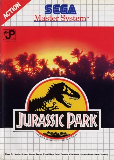 Obal hry Jurassic Park