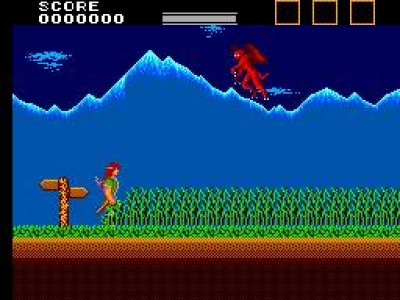 Screen ze hry Lord of the Sword