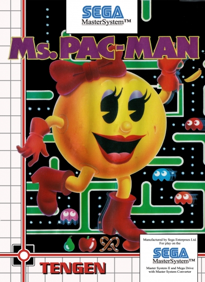 Obal hry Ms. Pac-Man