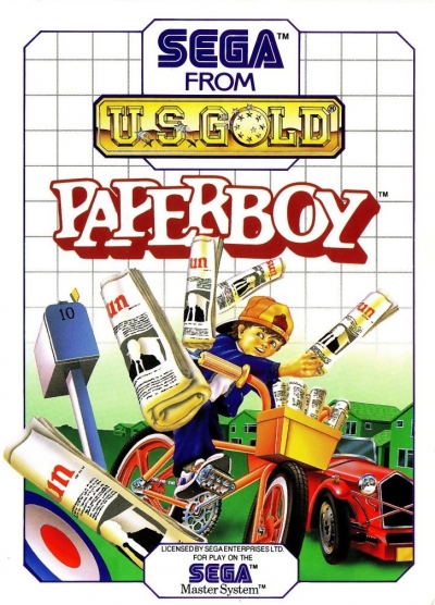 Obal hry Paperboy