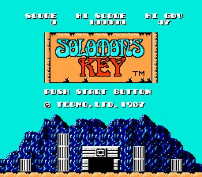 Screen ze hry Solomons Key