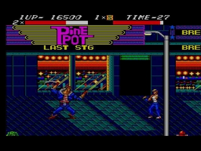 Screen ze hry Streets of Rage