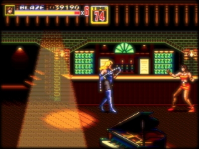 Screen ze hry Streets of Rage II