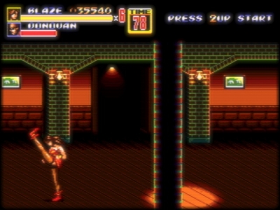 Screen ze hry Streets of Rage II