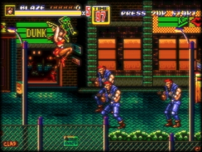 Screen ze hry Streets of Rage II