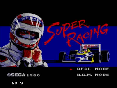 Screen ze hry Super Racing