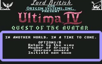 Screen ze hry Ultima IV: Quest of the Avatar