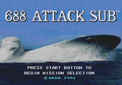 Screen ze hry 688 Attack Sub