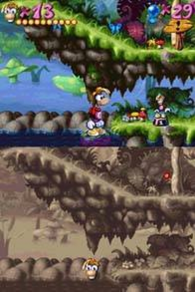 Screen ze hry Rayman