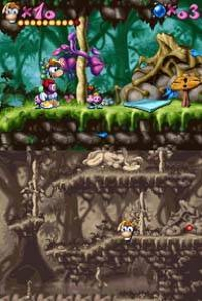 Screen ze hry Rayman