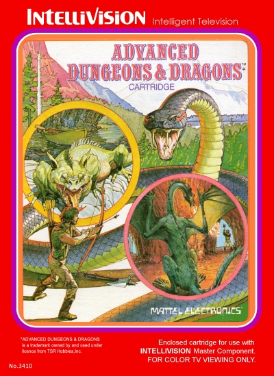 Obal hry Advanced Dungeons & Dragons