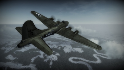 Artwork ke he B-17 Bomber