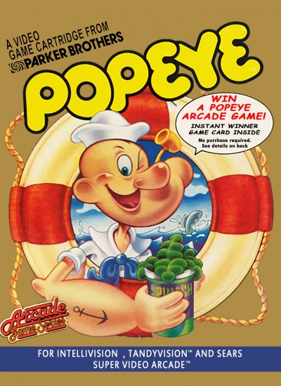 Obal hry Popeye