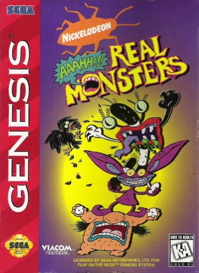 Obal hry AAAHH!!! Real Monsters