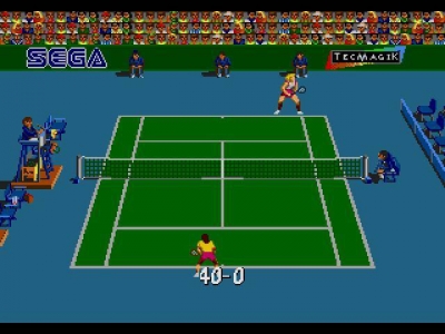 Screen ze hry Andre Agassi Tennis