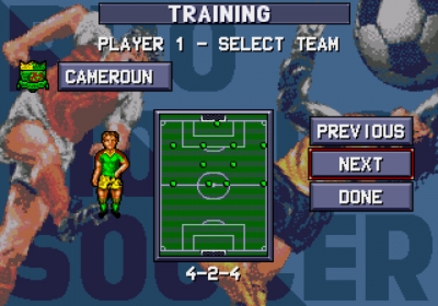 Screen ze hry Pro Moves Soccer