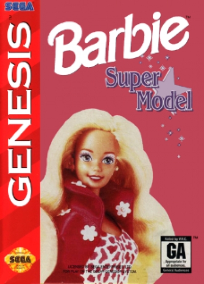 Obal hry Barbie: Super Model