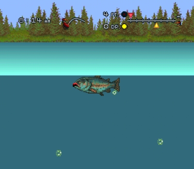Screen ze hry Bass Masters Classic