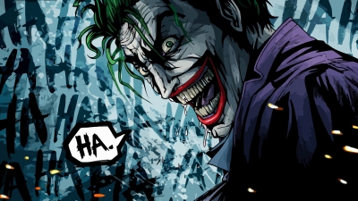 Artwork ke he Batman: Revenge of the Joker