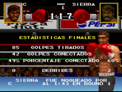 Screen ze hry Boxing Legends of the Ring