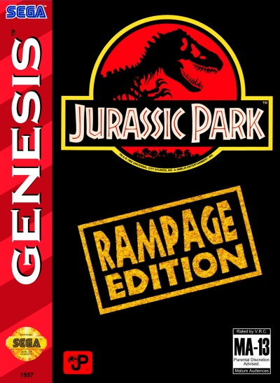 Obal hry Jurassic Park: Rampage Edition