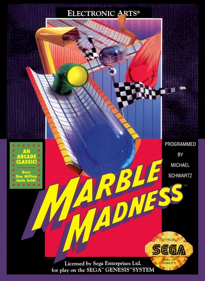 Obal hry Marble Madness