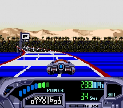 Screen ze hry OutRun 2019