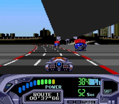 Screen ze hry OutRun 2019