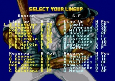 Screen ze hry R.B.I. Baseball 94