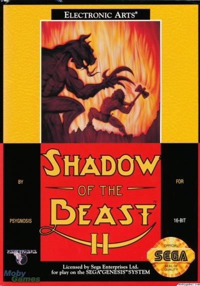 Obal hry Shadow of the Beast II