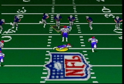 Screen ze hry Troy Aikman NFL Football