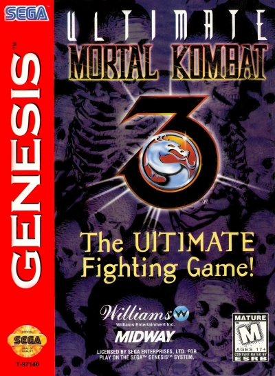 Obal hry Ultimate Mortal Kombat 3