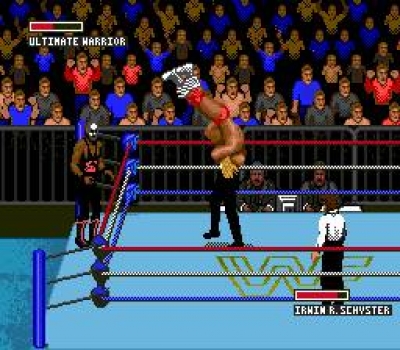 Screen ze hry WWF Super WrestleMania