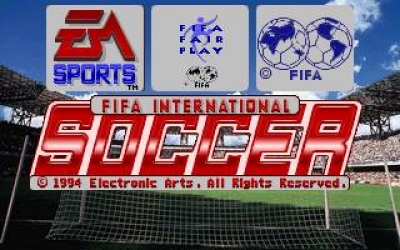 Screen ze hry FIFA International Soccer