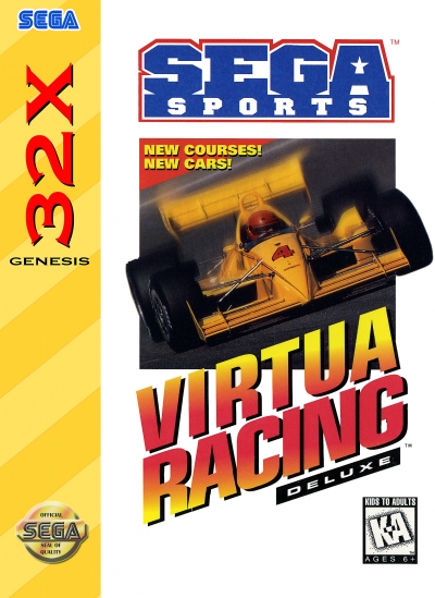 Obal hry Virtua Racing Deluxe