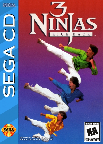 Obal hry 3 Ninjas Kick Back