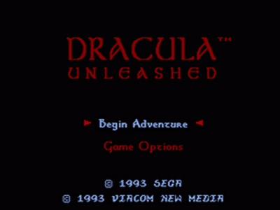 Screen ze hry Dracula Unleashed